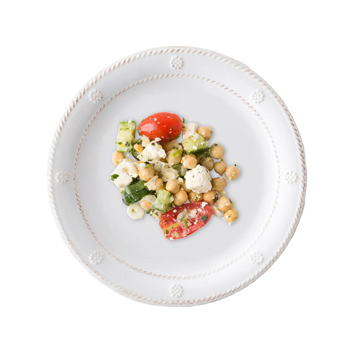 Juliska Berry & Thread Melamine Dessert/Salad Plate, Whitewash