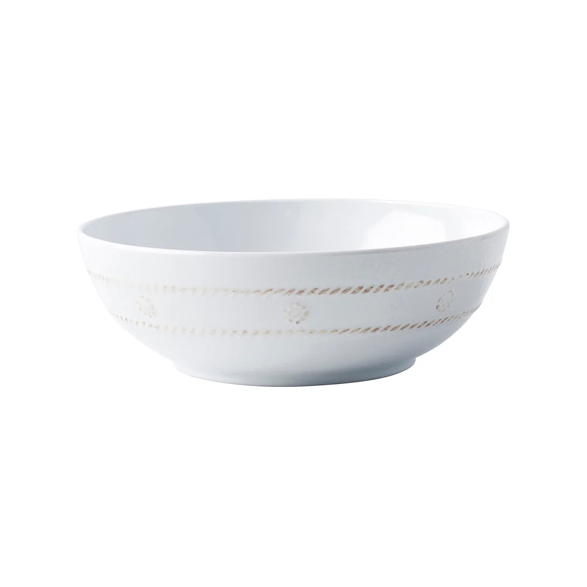 Juliska Berry & Thread Melamine Coupe Bowl, Whitewash