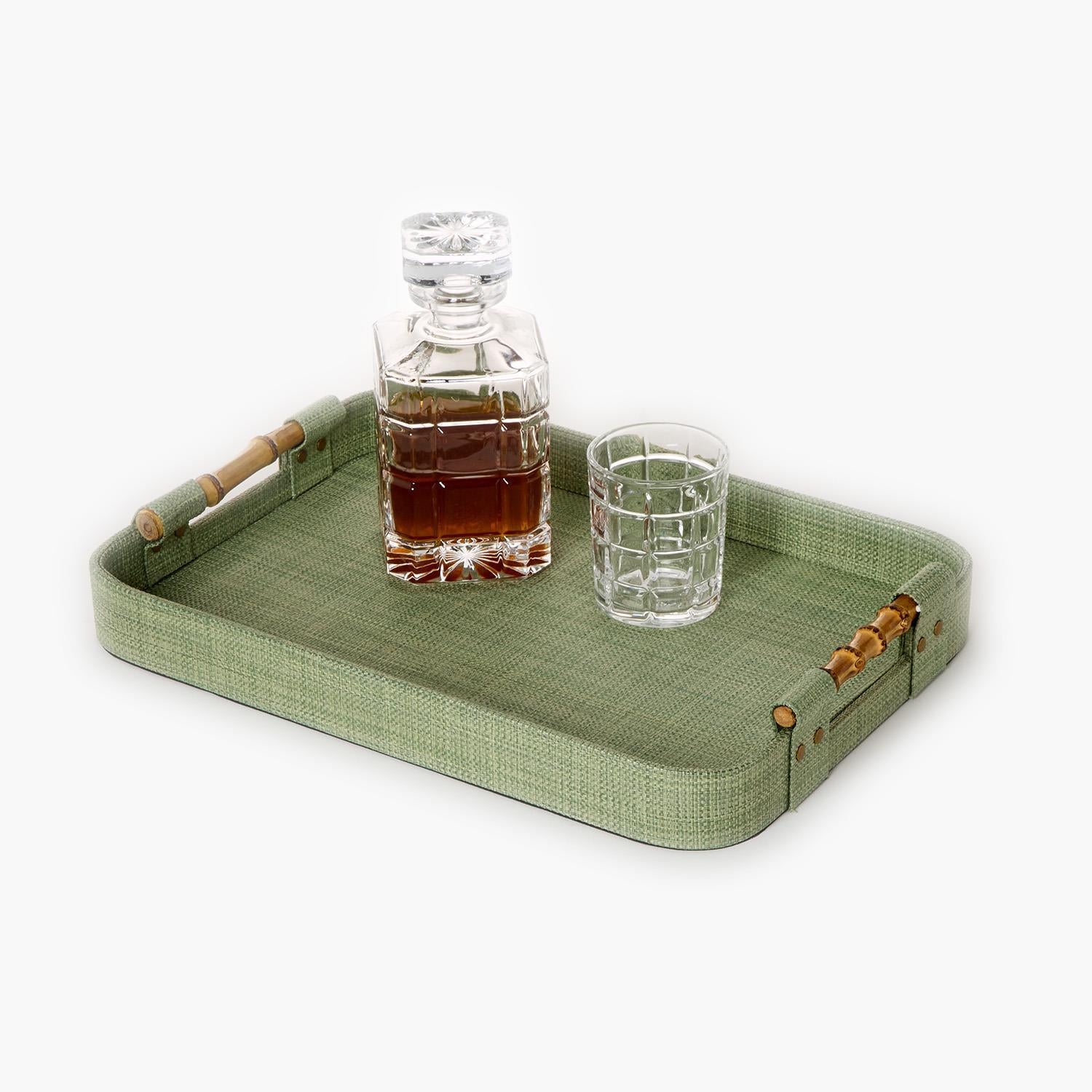 Trefle Faux Seagrass Tray, Multi Sizes