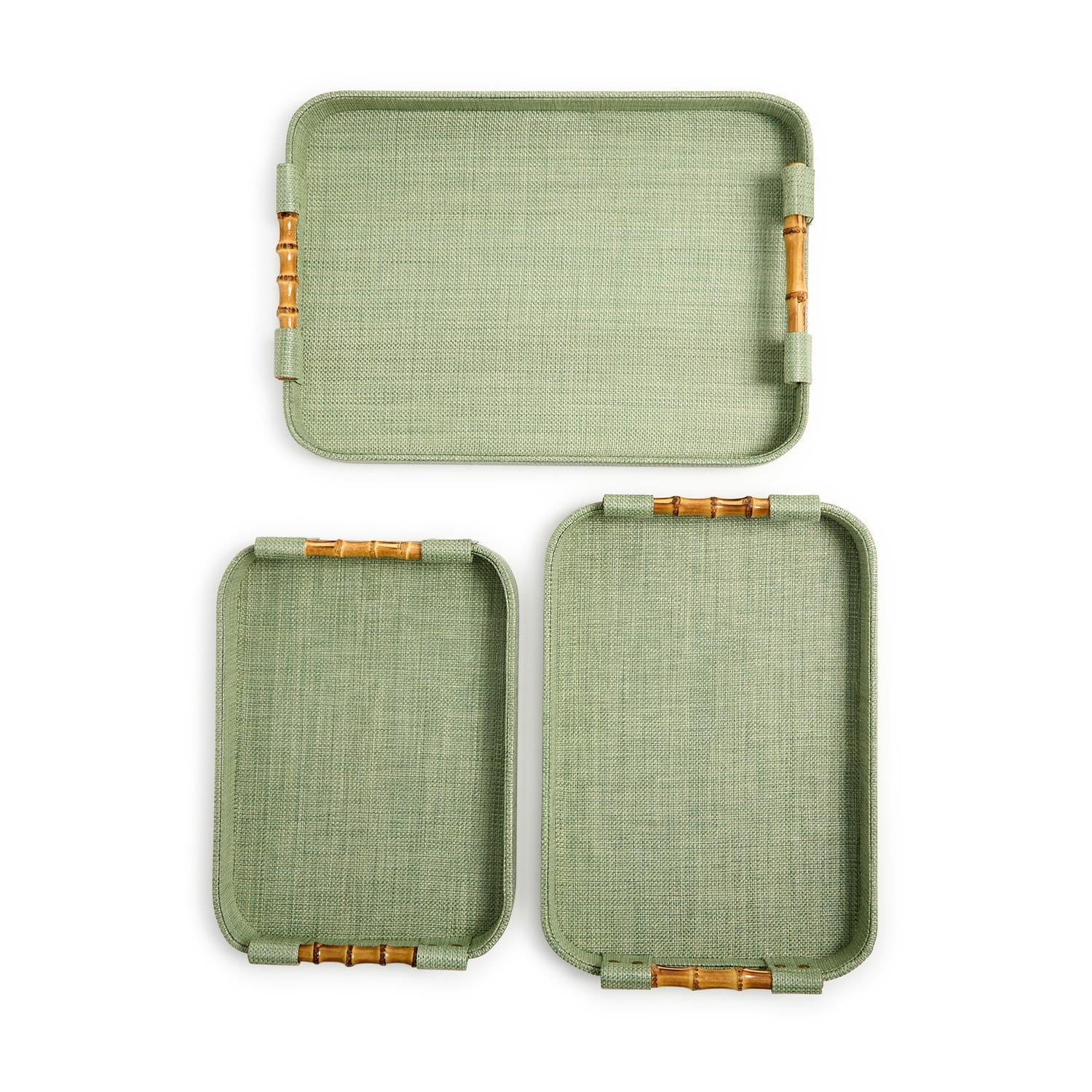 Trefle Faux Seagrass Tray, Multi Sizes