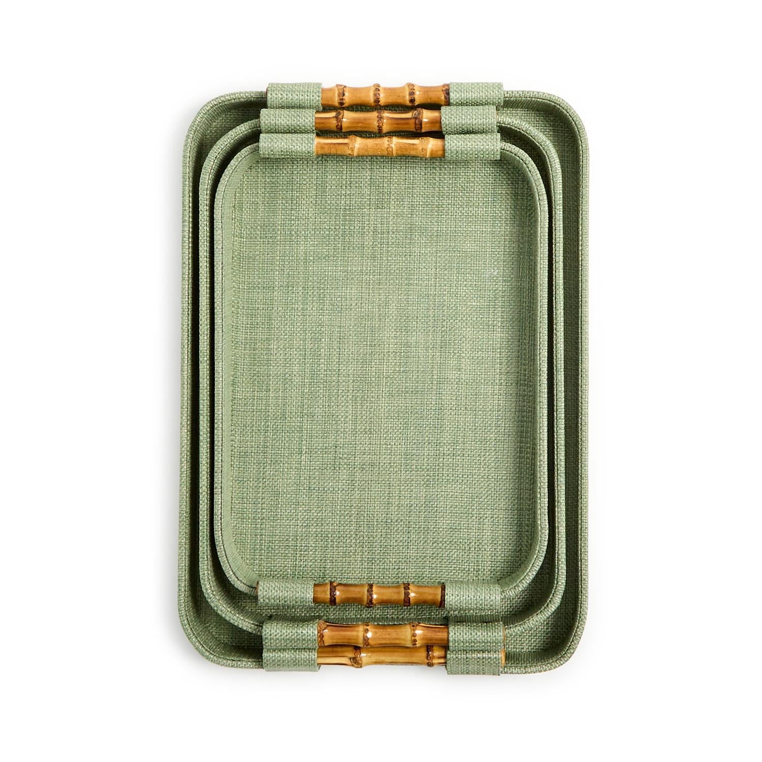Trefle Faux Seagrass Tray, Multi Sizes
