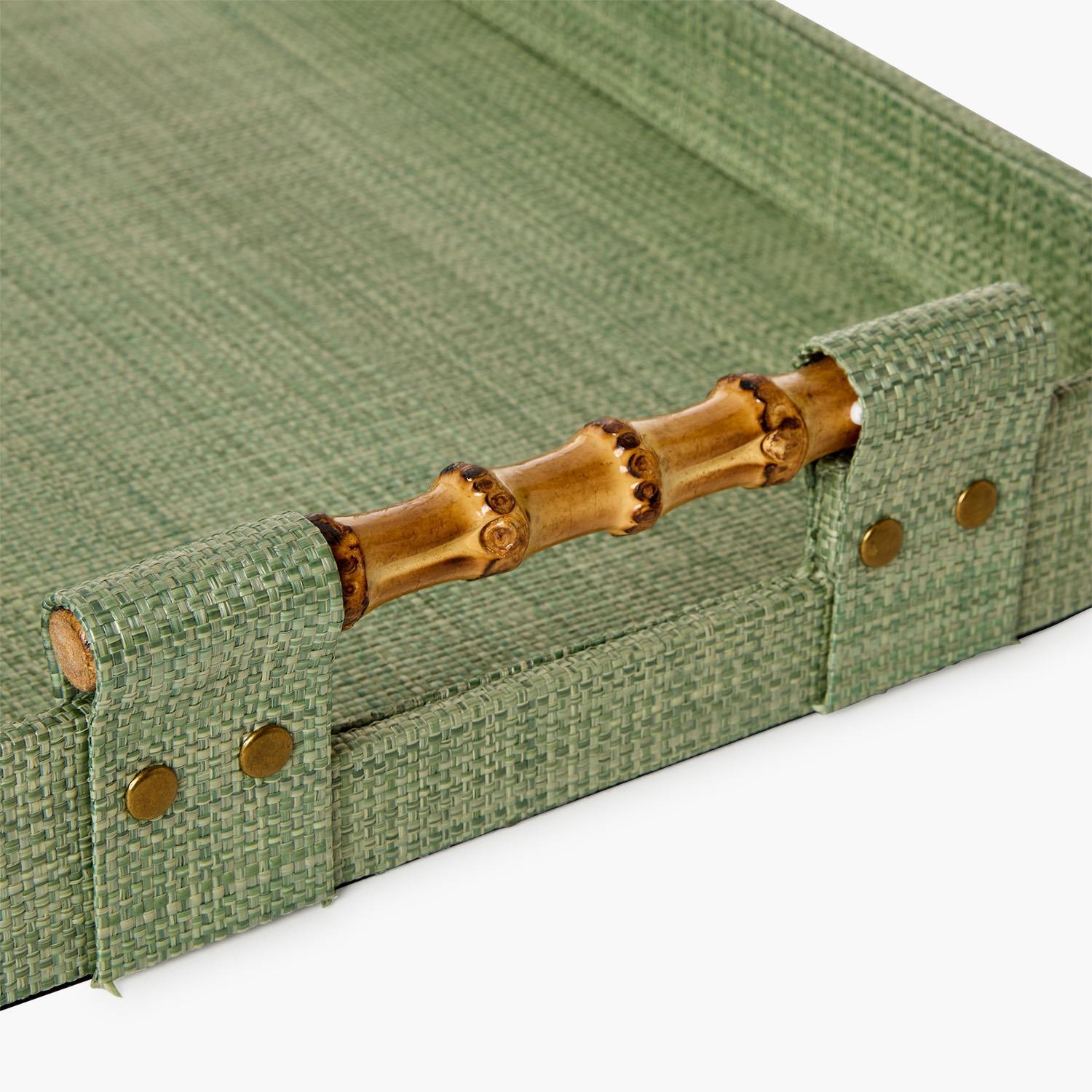 Trefle Faux Seagrass Tray, Multi Sizes