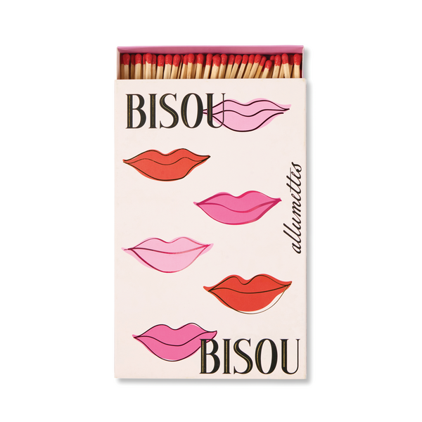 Bisou Bisou Large Rectangle Boxed Matches