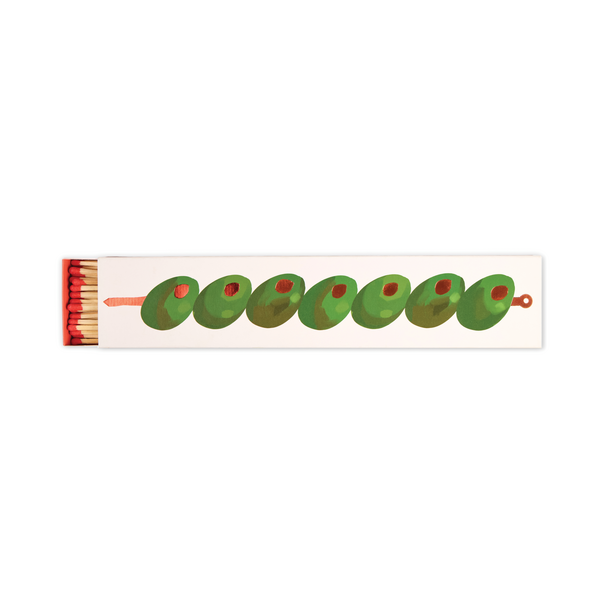 Olives Slender Boxed Matches