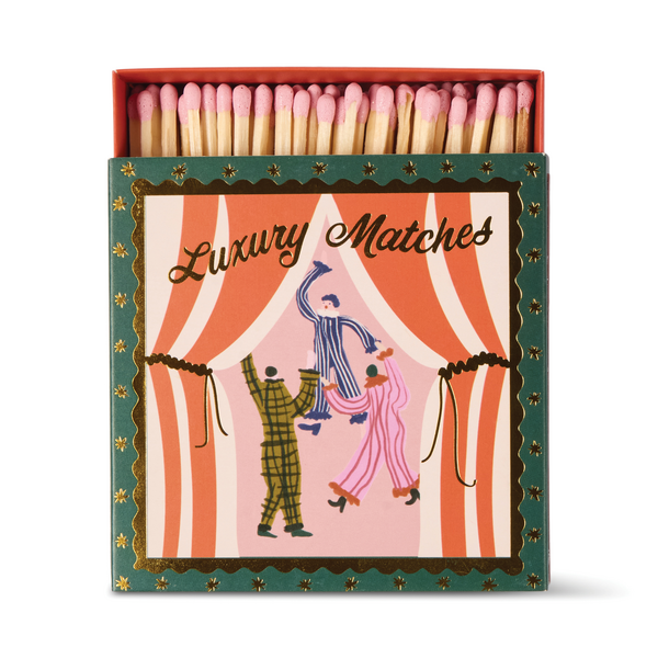 Dancing Jesters Square Boxed Matches