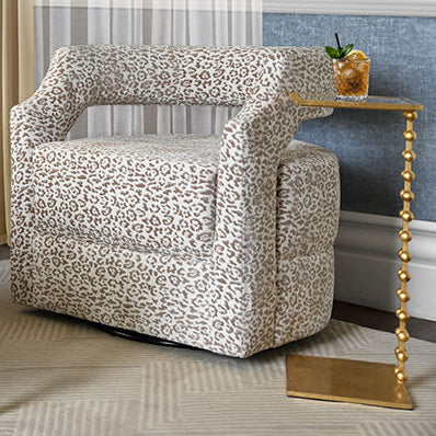 Worlds Away Foster Accent Table