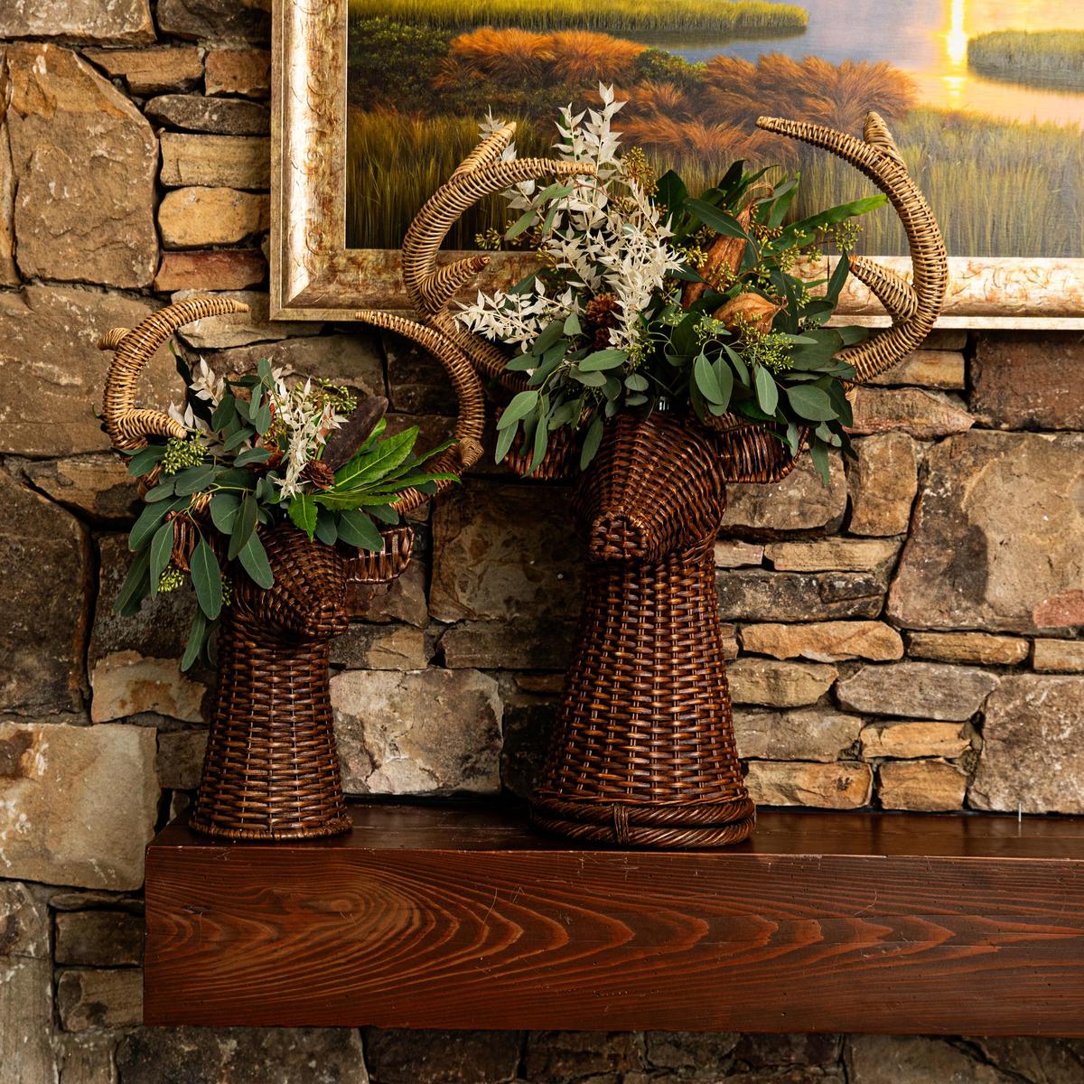 Juliska Devon Willow Stag Vase, 31"