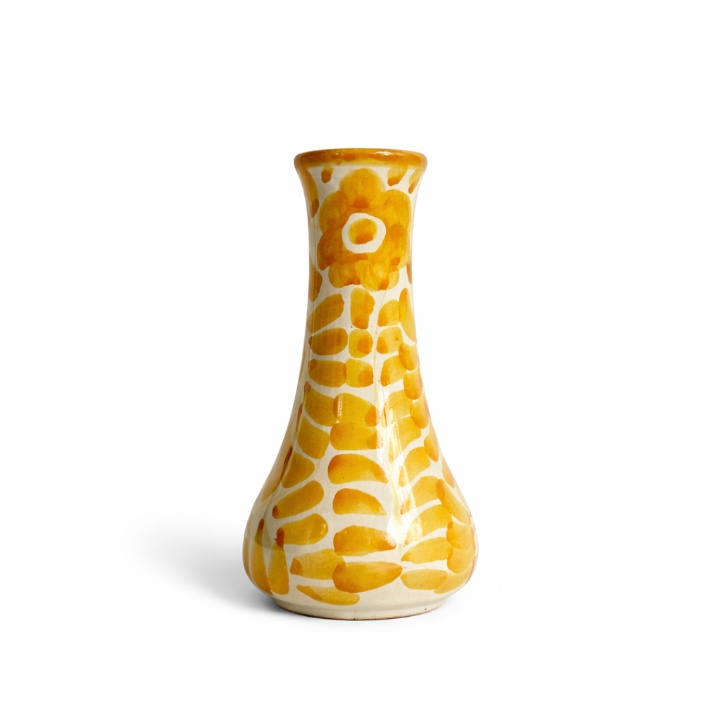 Dos Flores Bud Vase, Marigold