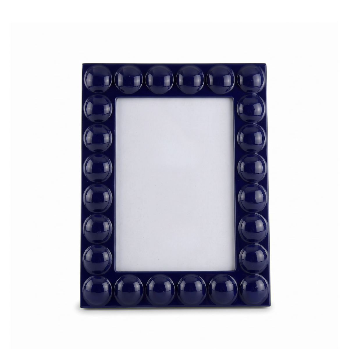 Marshal Blue Lacquered Wood Frame, Multi Sizes