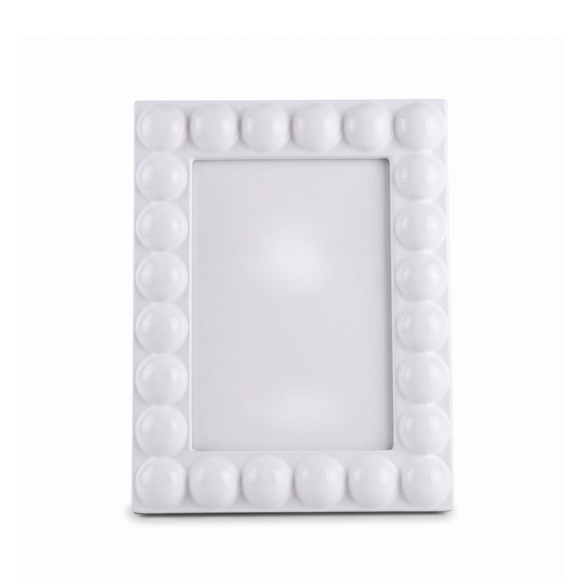 Marshal White Lacquered Wood Frame, Multi Sizes