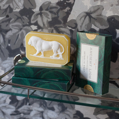 Bridie Hall Ancient Lion Soap, Basil & Neroli - Hunt and Bloom