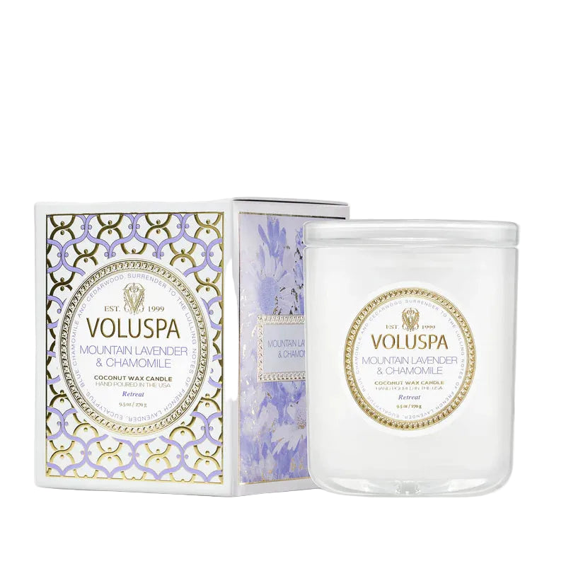 Voluspa Mountain Lavender & Chamomile Classic Candle