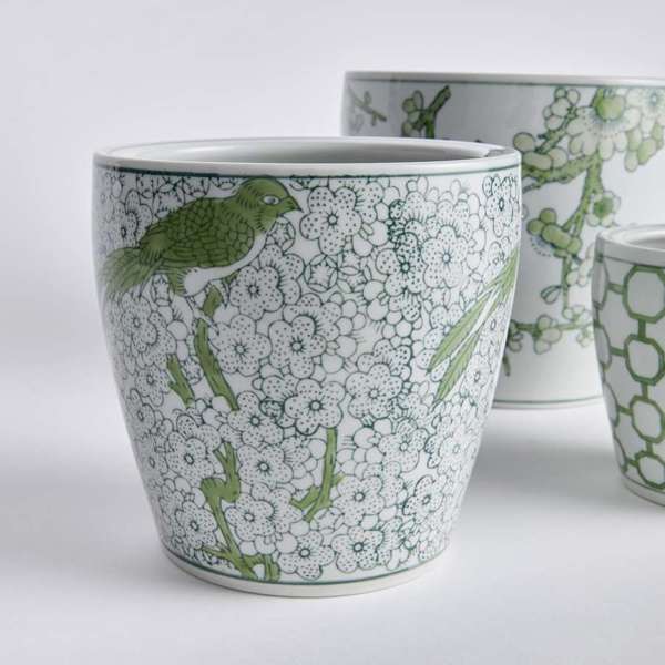 Delta Cachepots, Set of 3