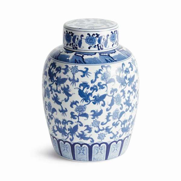 Dynasty Blossom Lidded Jar