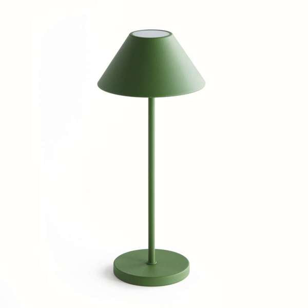 Oxley Tall Cordless LED Lamp, Kelly Green