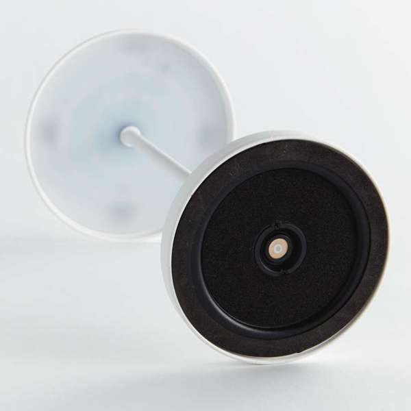 Oxley Short Cordless LED Lamp, White