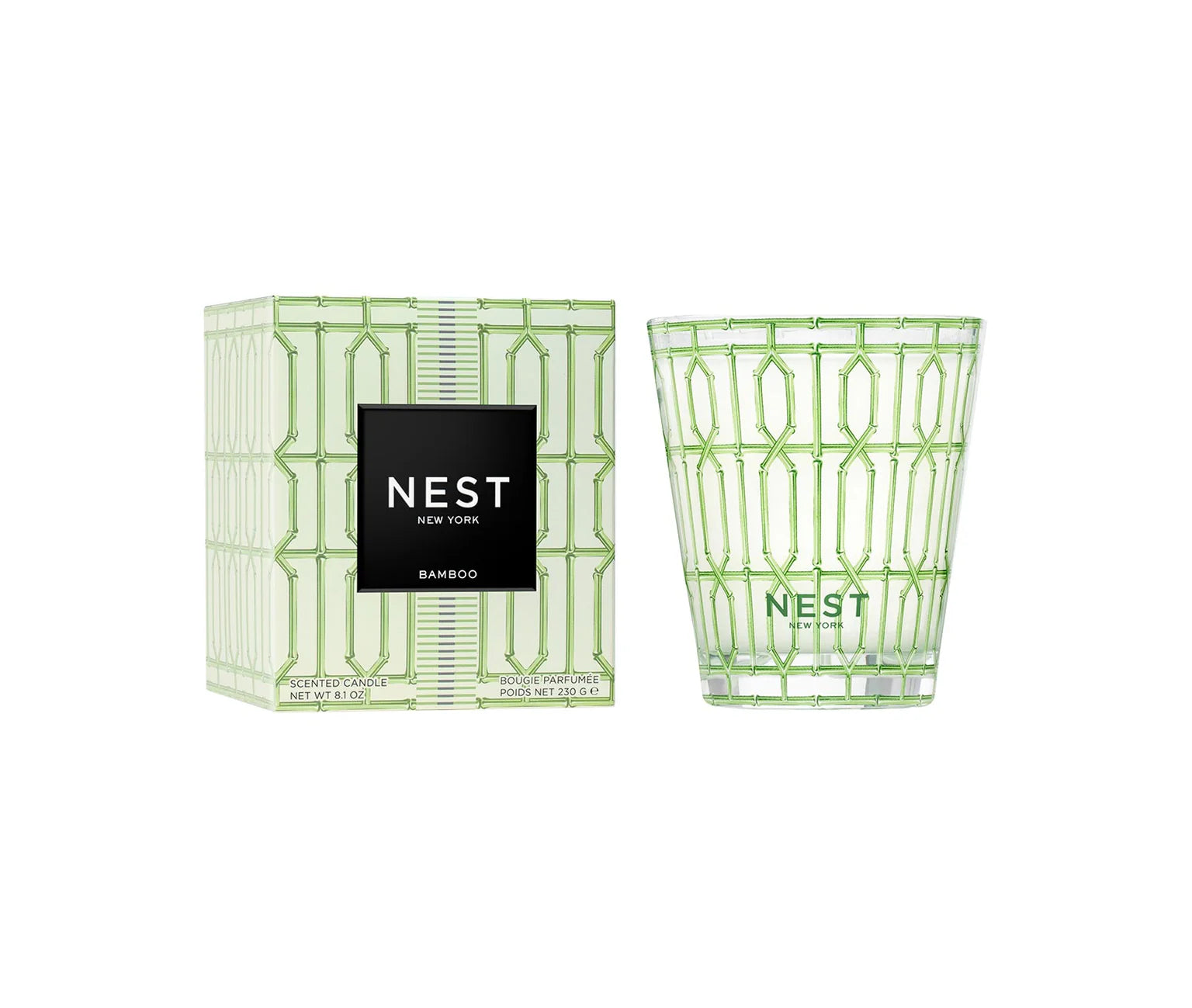 Nest Bamboo Decorative Classic Candle