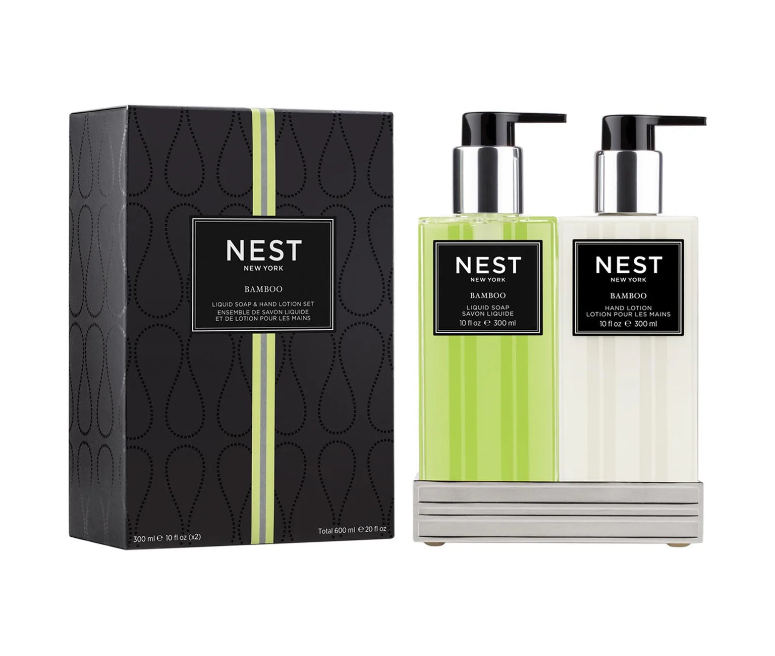 Nest Bamboo Liquid Soap & Hand Lotion Set