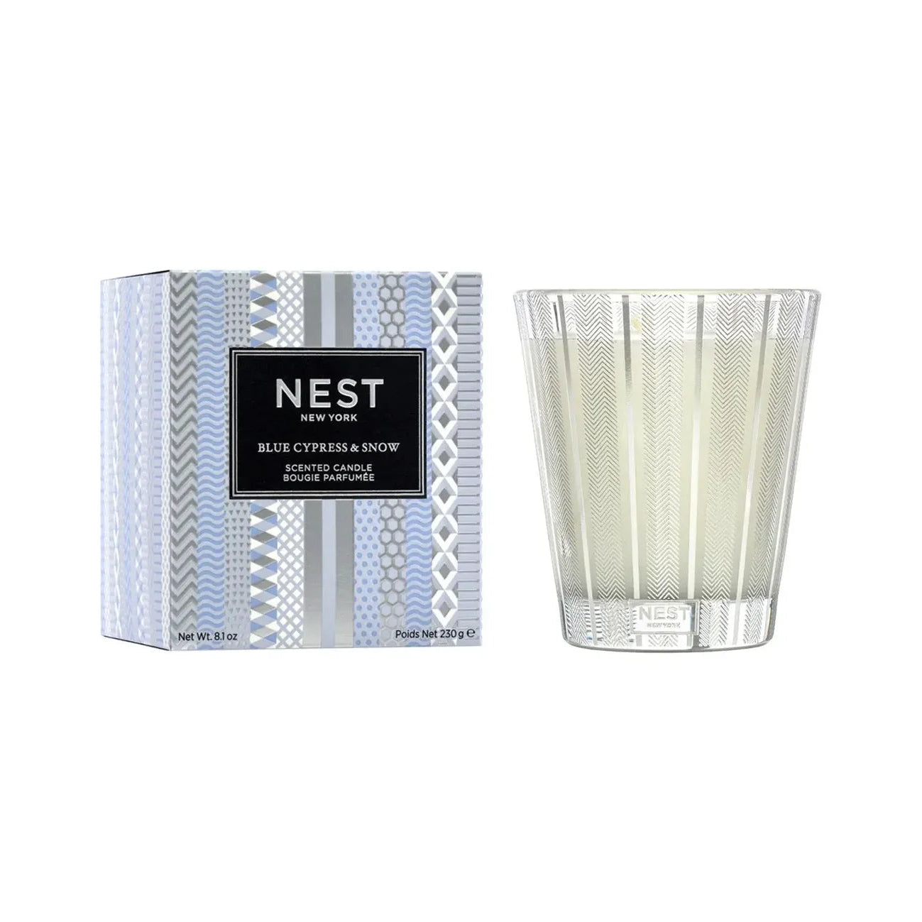 Nest New York Blue Cypress & Snow Classic Candle