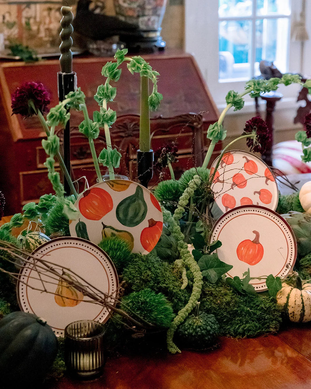 Oh My Gourd Hors d'Oevres Plate Set, Squash