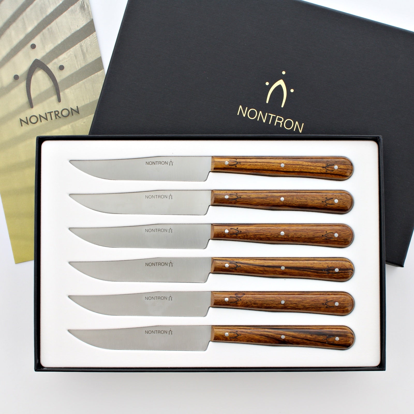 Nontron Steak Knives & Flatware Sets Ironwood