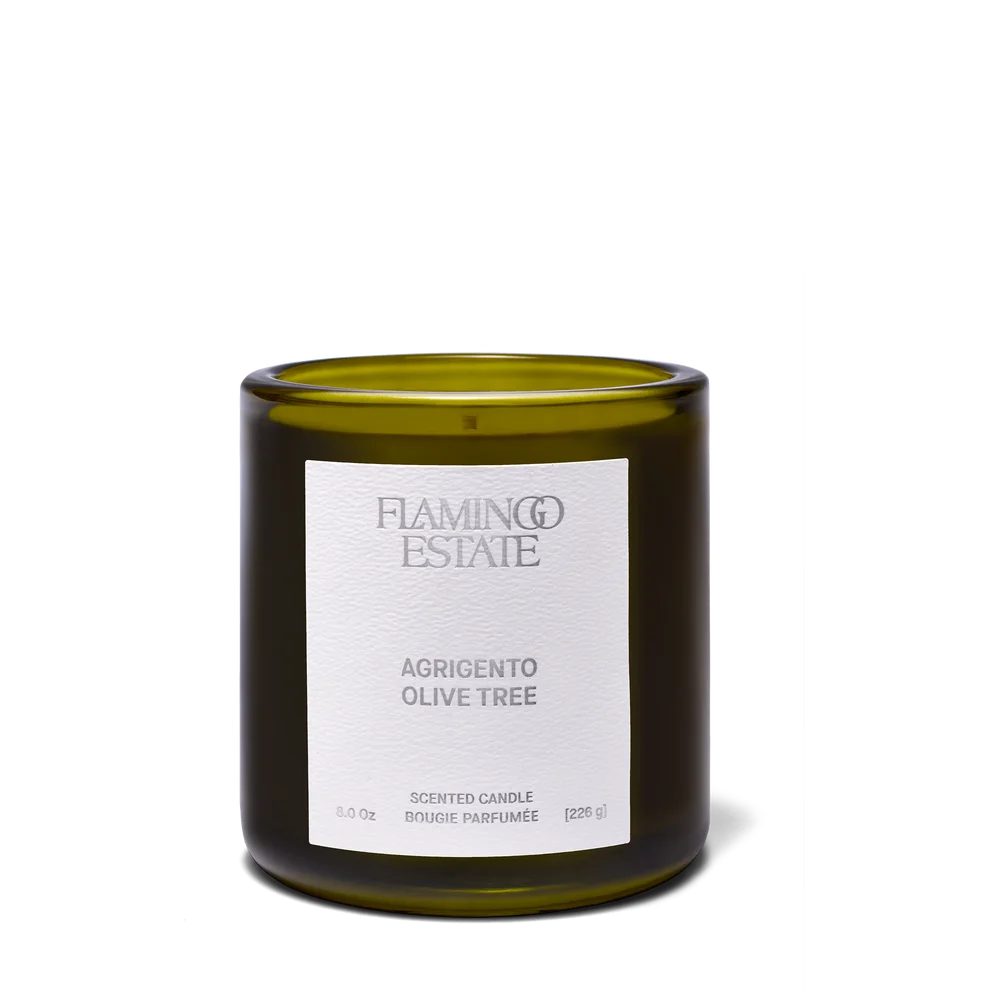 Flamingo Estate Ancient Agrigento Olive Tree Candle