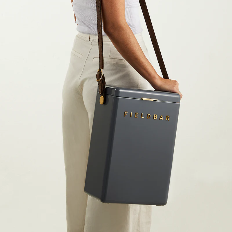 Fieldbar Drinks Box Sling, Diesel Leather