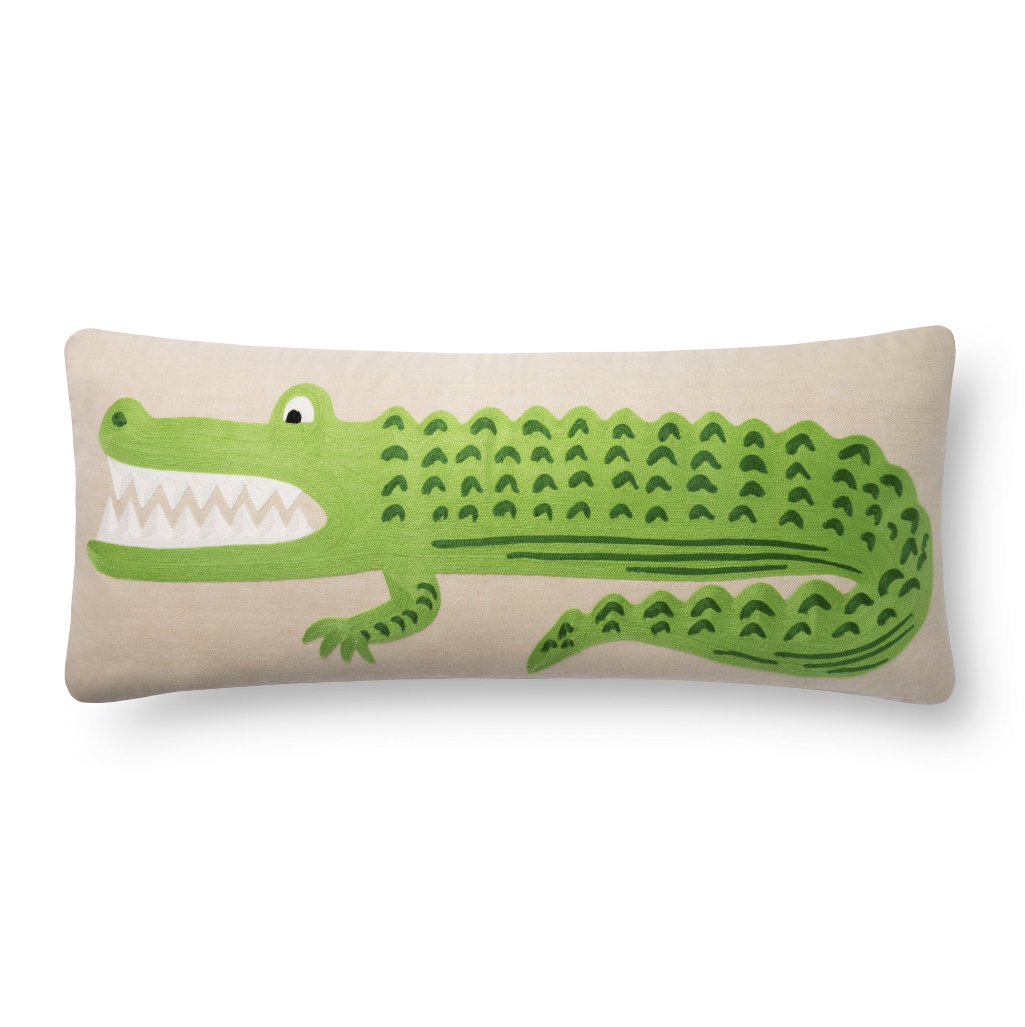 Rifle Paper Co. Alligator Pillow