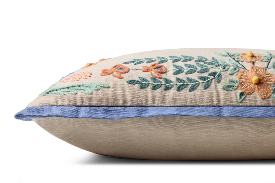 Rifle Paper Co. Willow Border Pillow, Ivory