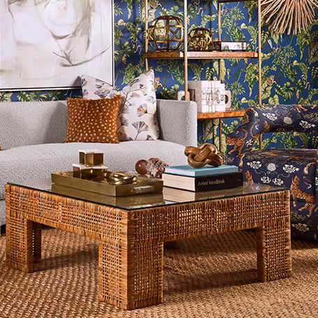 Worlds Away Charlie Coffee Table