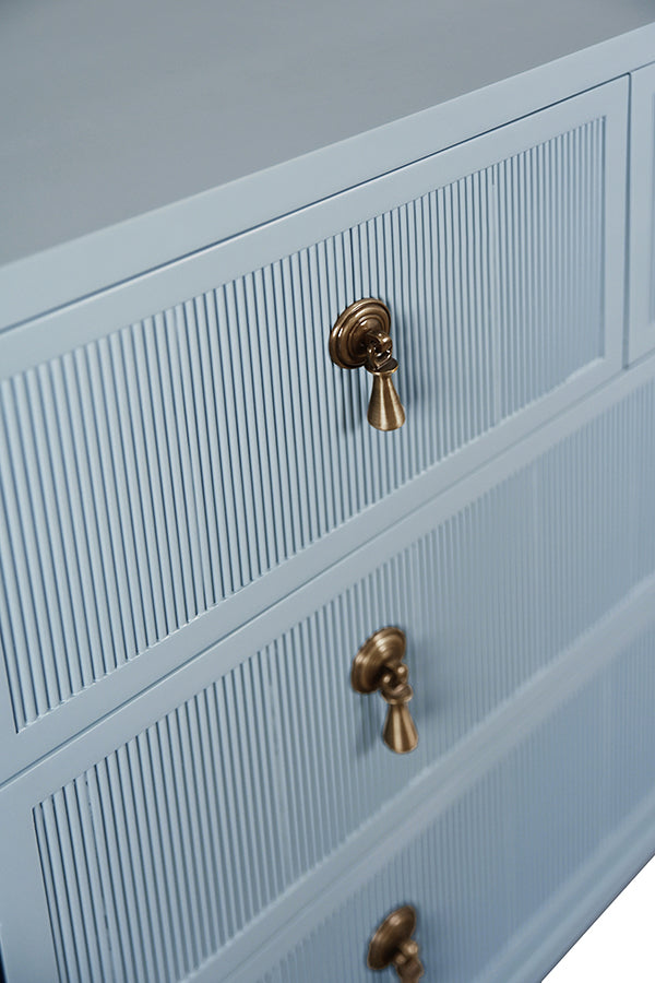 Worlds Away Pascal Chest, Light Blue
