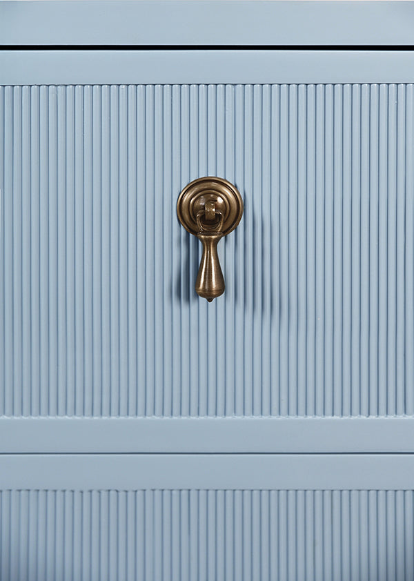 Worlds Away Pascal Chest, Light Blue