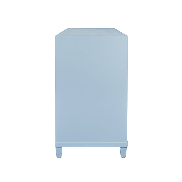 Worlds Away Pascal Chest, Light Blue