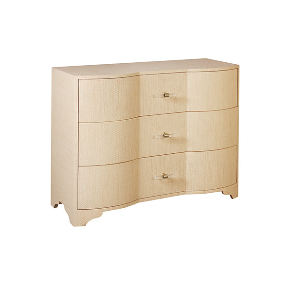 Worlds Away Plymouth Chest, Natural