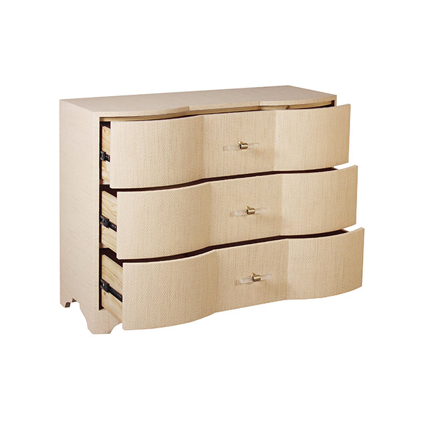 Worlds Away Plymouth Chest, Natural