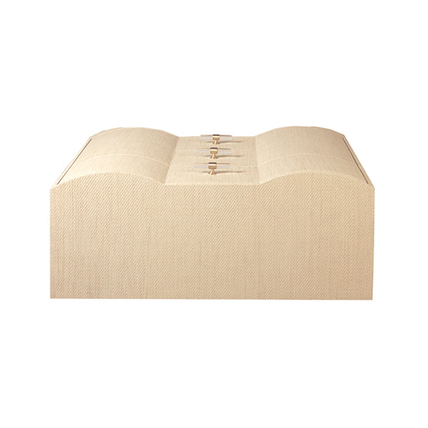 Worlds Away Plymouth Chest, Natural