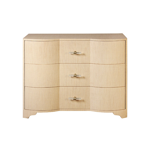 Worlds Away Plymouth Chest, Natural