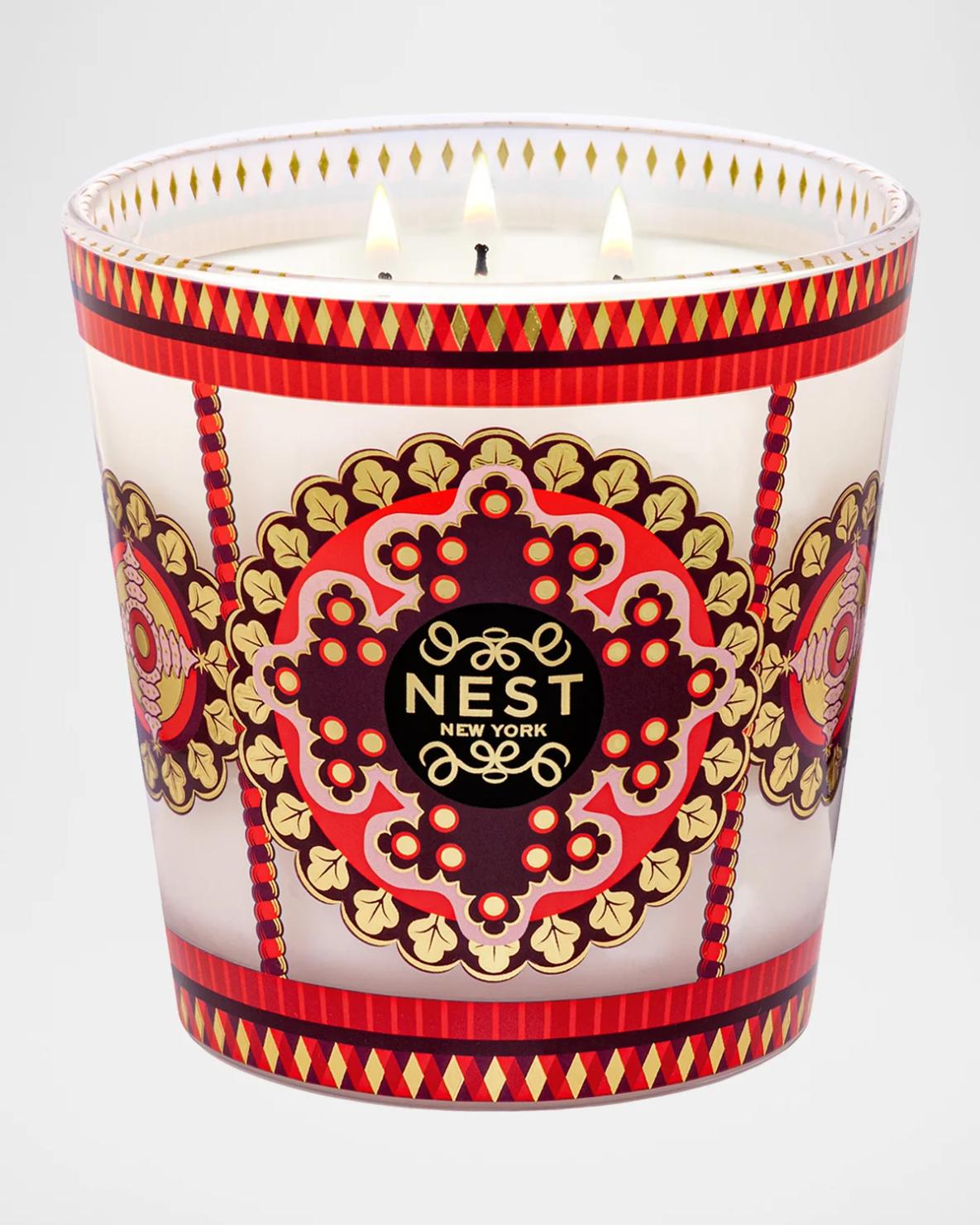 Nest New York x Pierre Marie Holiday 3-Wick Candle