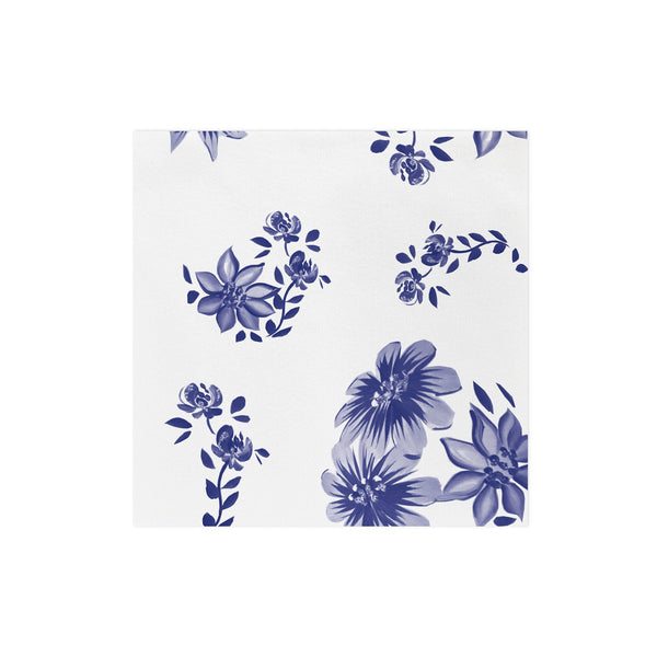 Vietri Papersoft Blue & White Floral Cocktail Napkins