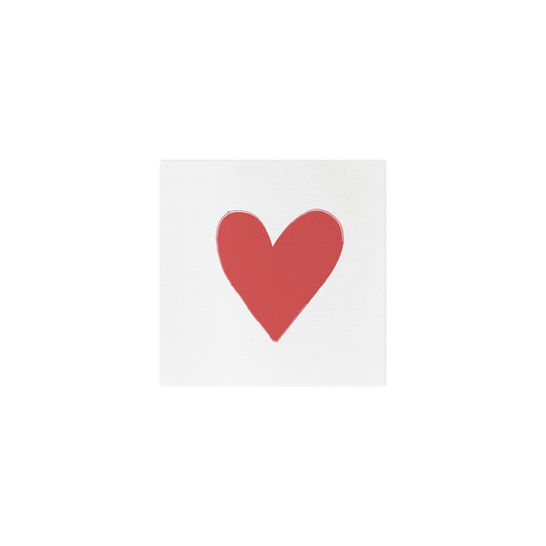 Vietri Papersoft Hearts Cocktail Napkins