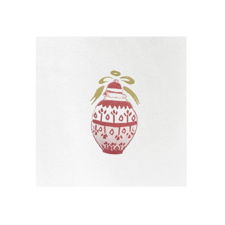 Vietri Red Ginger Jar Cocktail Napkins