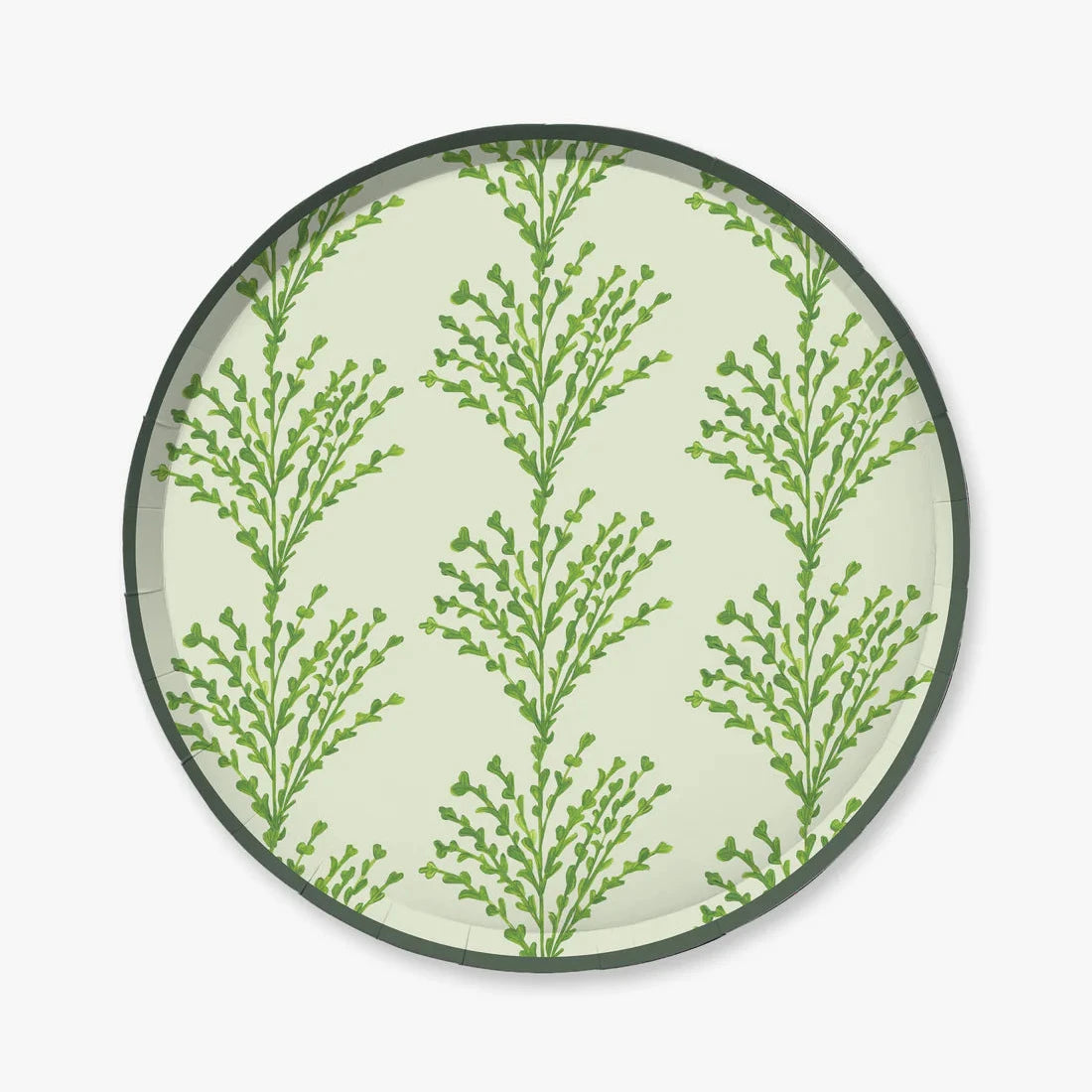 Parker Dinner Paper Plate Set, Seagrass