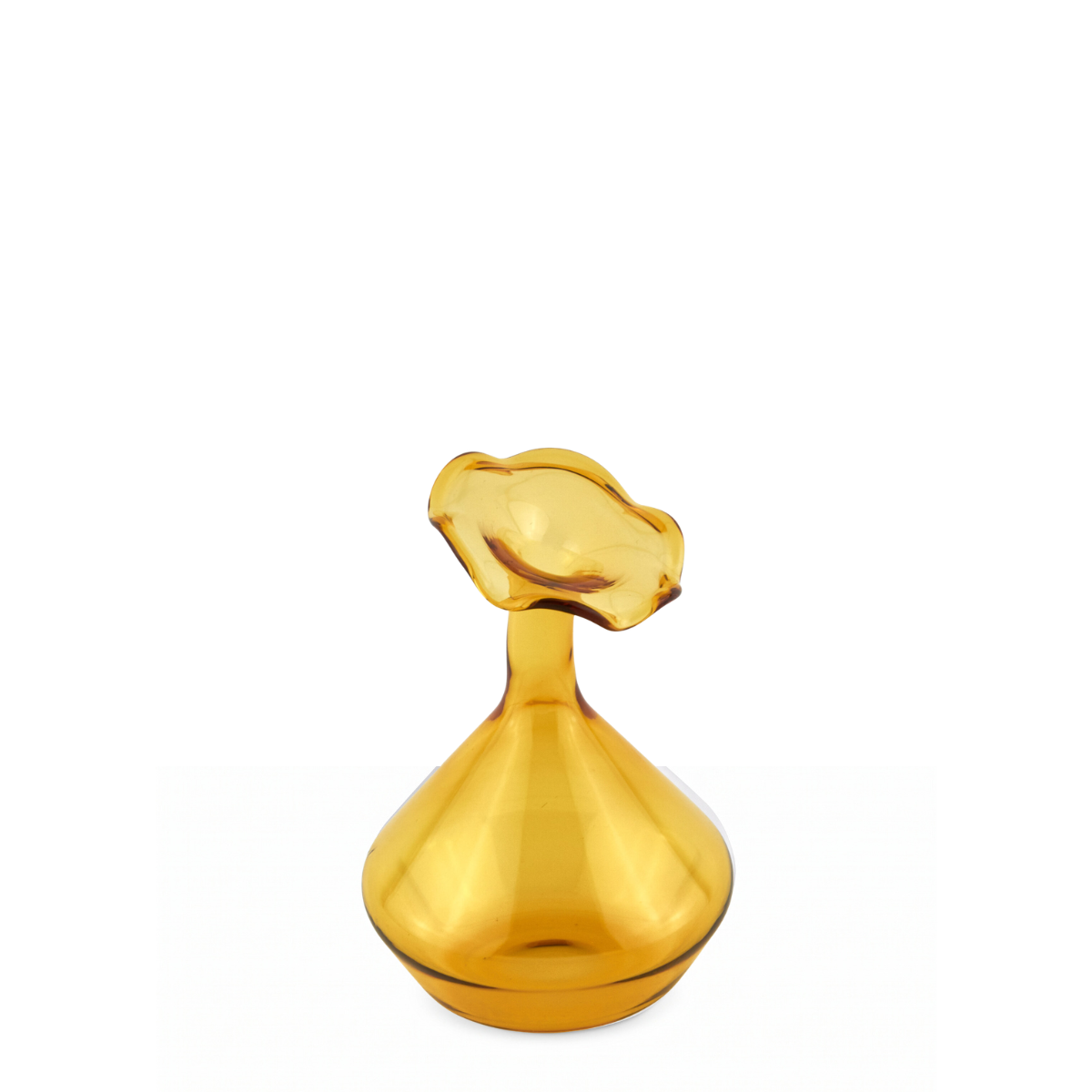 Pelli Bud Vase, Amber