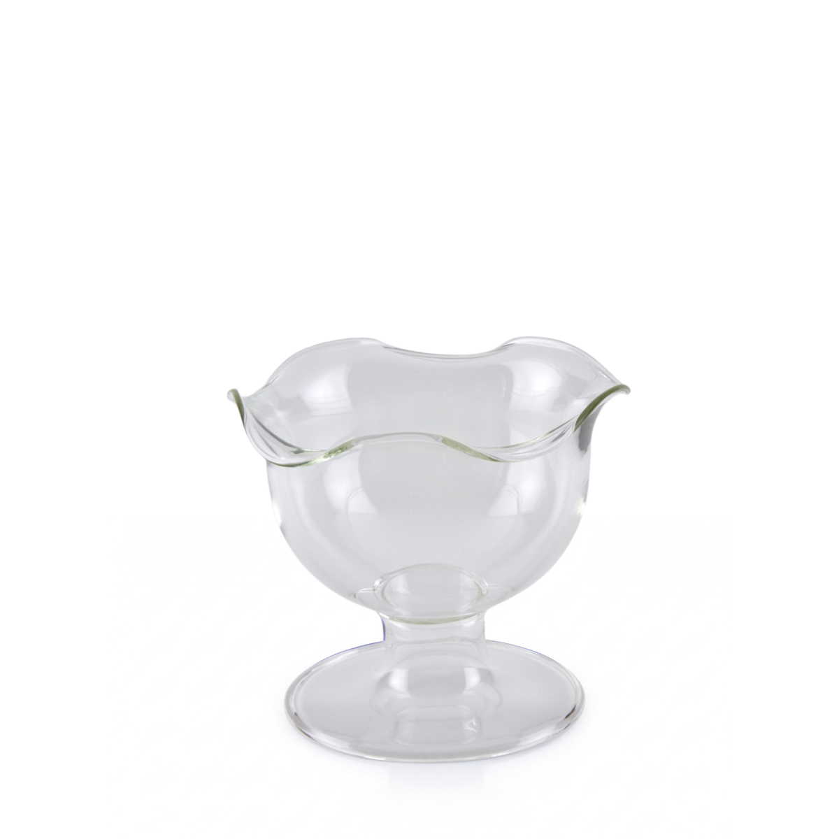 Pelli Small Pedestal Bowl, Clear