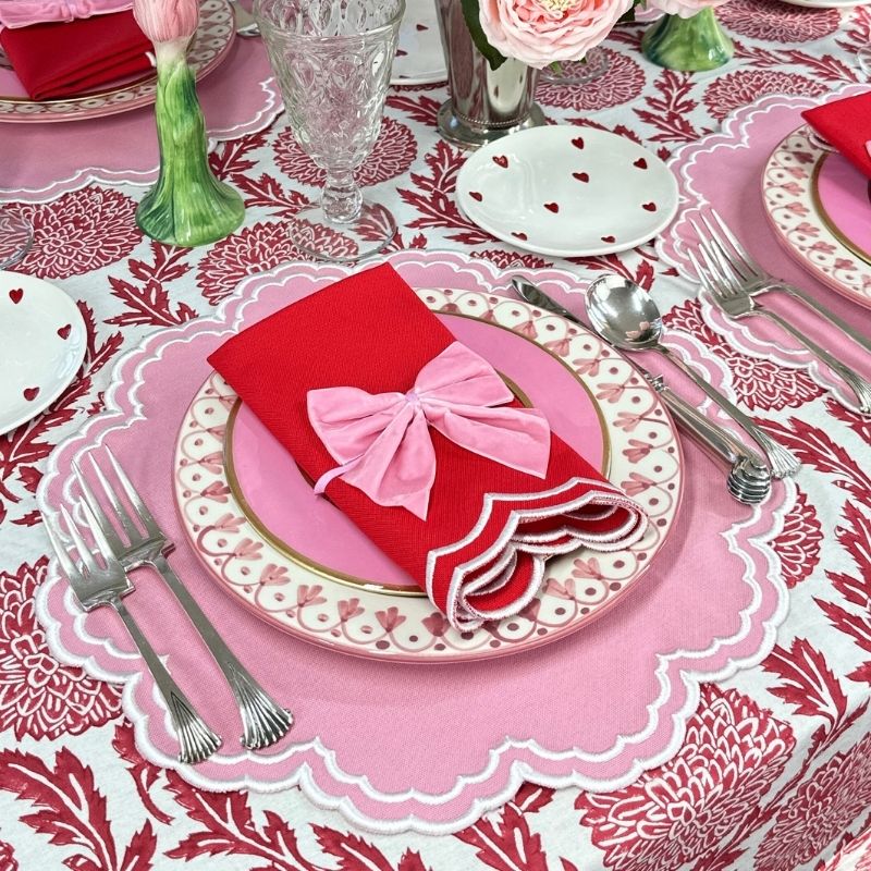 Bettina Pink Placemats, Set of 4