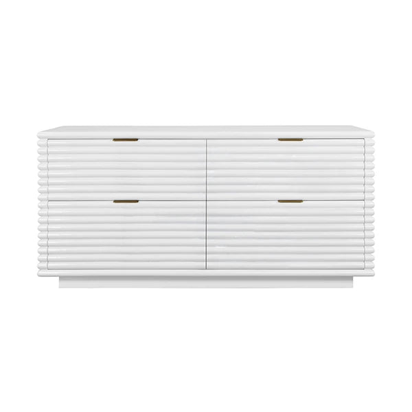 Worlds Away Ranger Chest, White