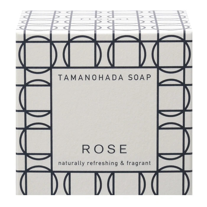 Tamanohada Round Soap, Rose