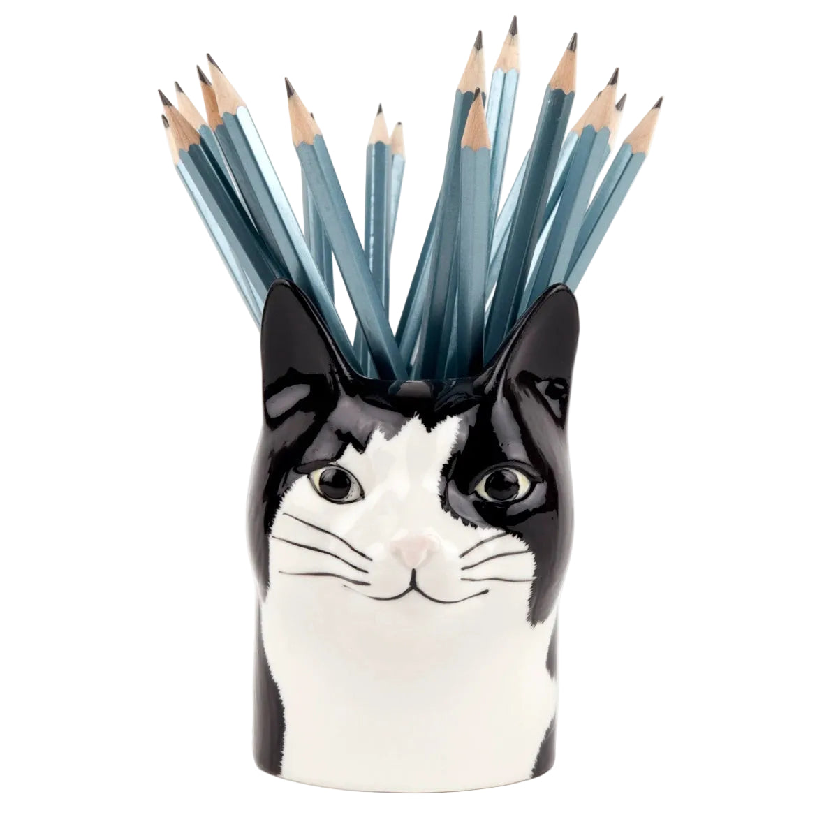 Quail Ceramics Barney Cat Pencil Pot