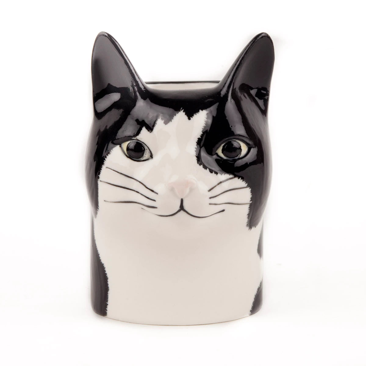 Quail Ceramics Barney Cat Pencil Pot