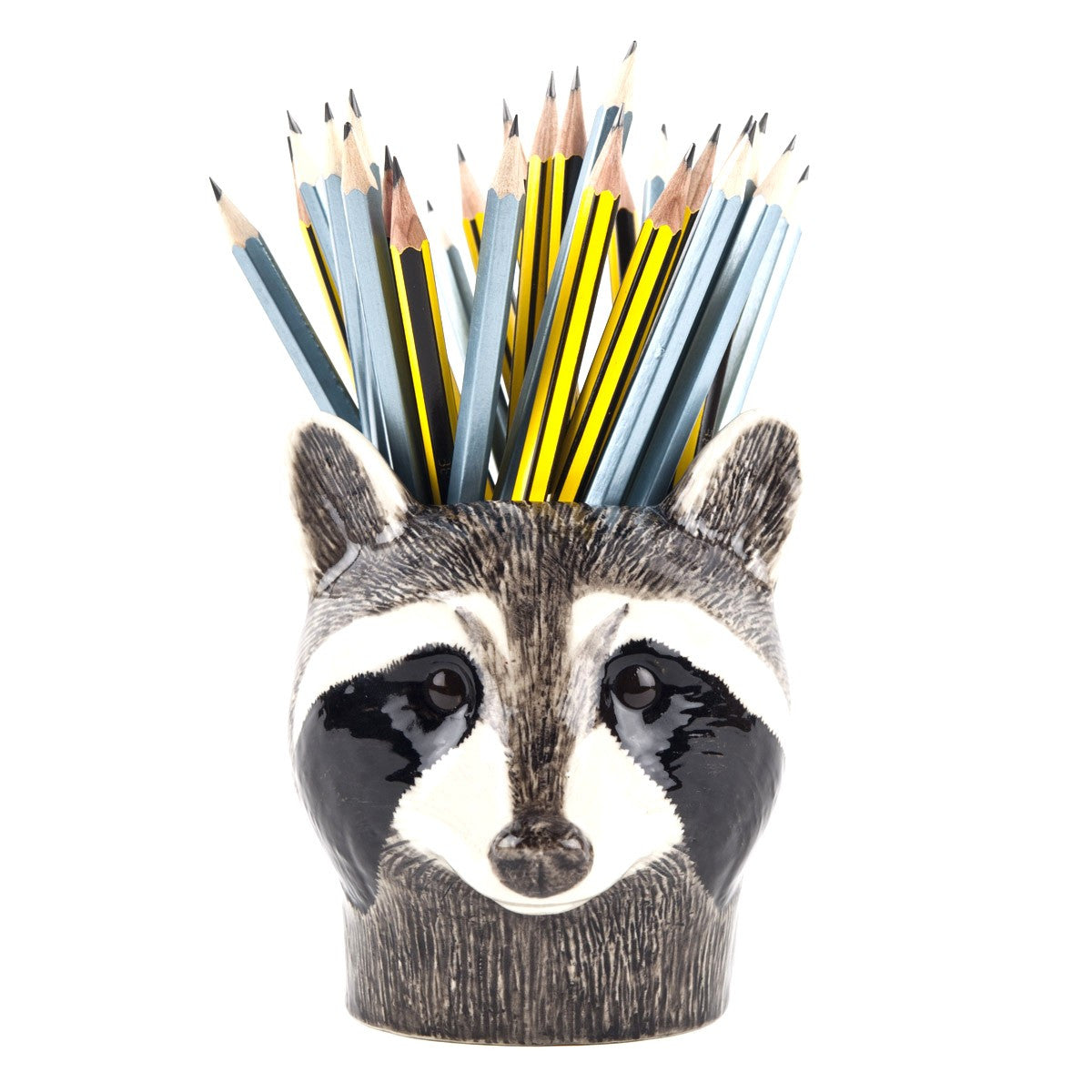 Quail Ceramics Raccoon Pencil Pot